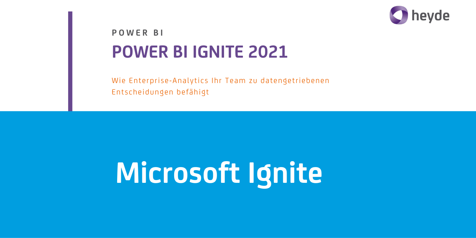 Power Bi Ignite 2021