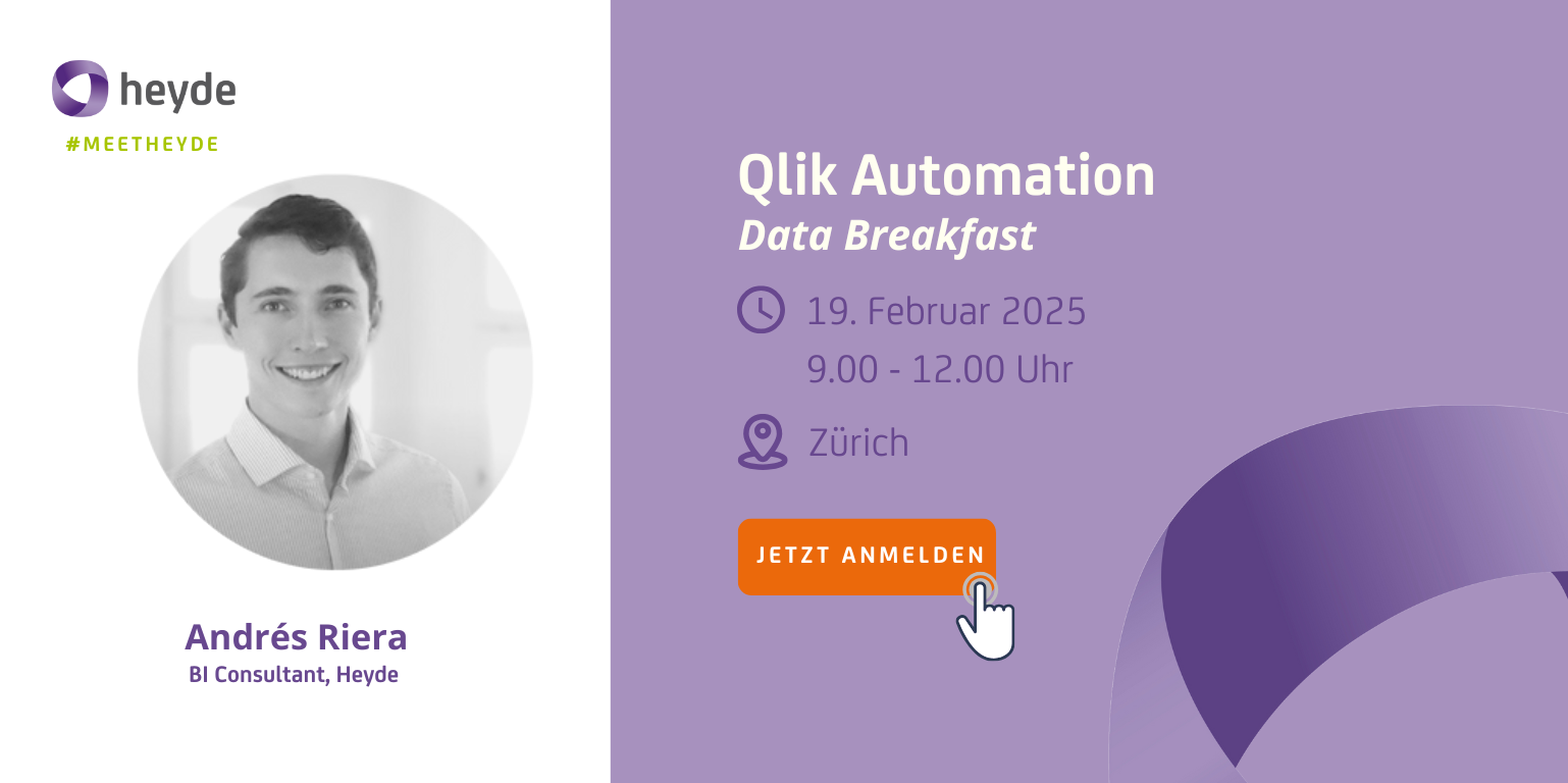 Qlik Automation: Data Breakfast am 19.02.2025