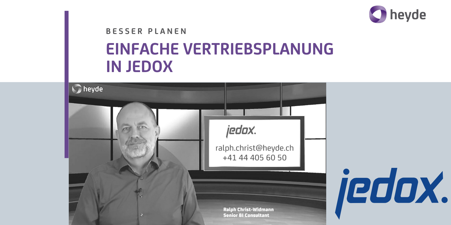 Vertriebsplanung Jedox Video