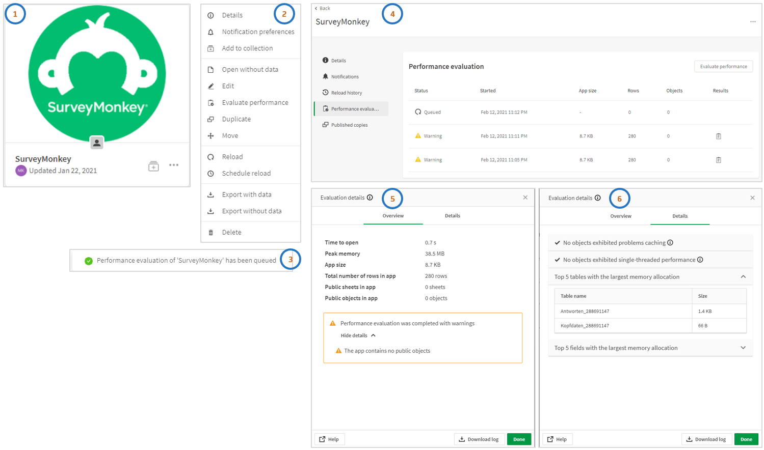 App Performance Qlik Sense SaaS Release Februar 2021